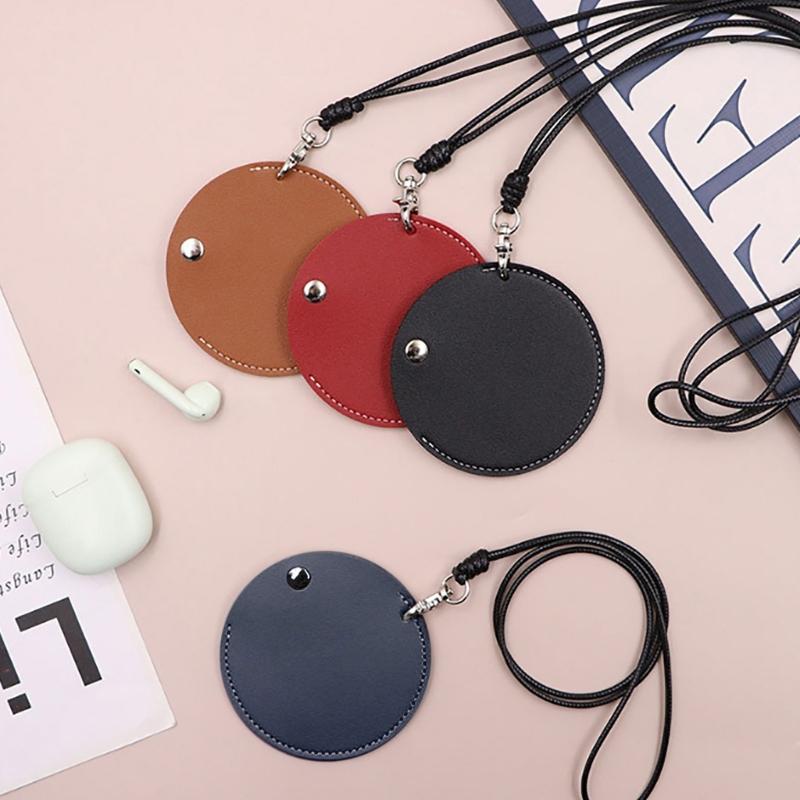 Hanging Neck Pouches Pendant Box Purse Holder Earphone Carrying Case for Women Man
