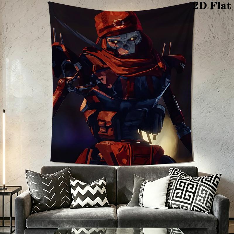 Apex Legends Wall Tapestry Aesthetic Wall Hanging Printed Fabric Blanket Decorative Tapestries for Bedroom Living Room Home Decor