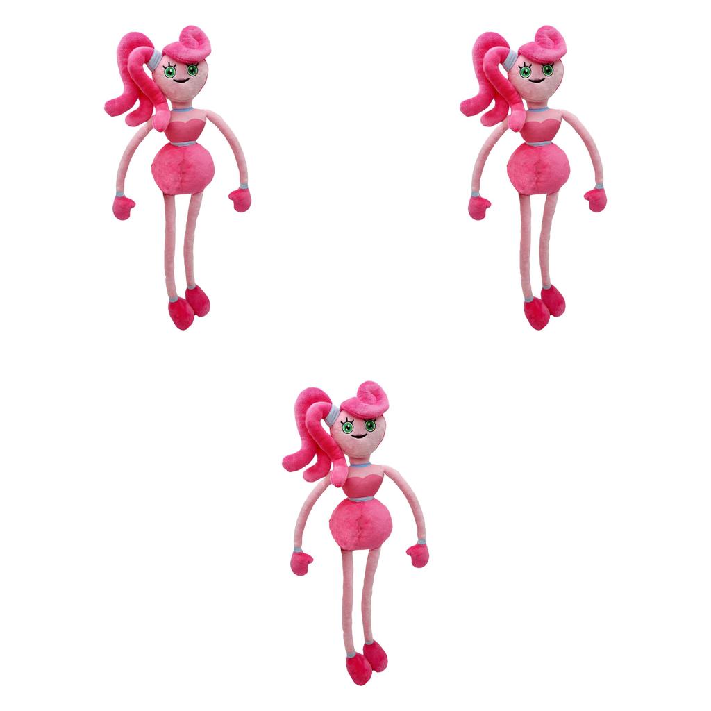 Poppy Playtime Maman Jambes Longues Huggy Wuggy Peluche Pour le Jeu Imaginatif des Enfants et Décor Kawaii 63cm