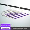 Stainless Steel Multi-Layer Folding Pants Hanger with Clips - Magic Storage Rack for Wardrobe