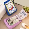 Handheld Shoe Storage Bag Thickened Shoes Organizer Convenient Double Layer Shoe Bag for Home