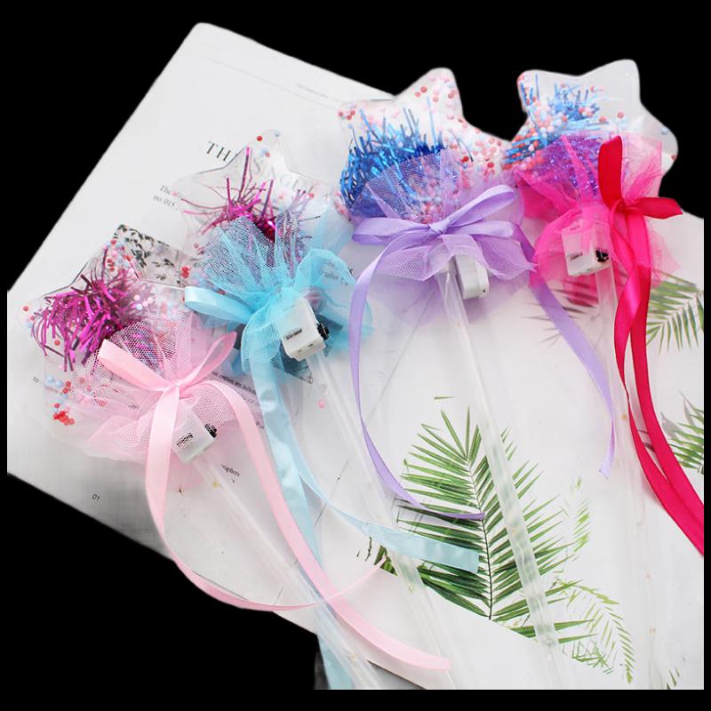 Kids Flashing Princess Magic Wand Set