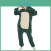 Entzückender Pokemon Kigurumi Snorlax Overall für Erwachsene aus weichem Flanellmaterial