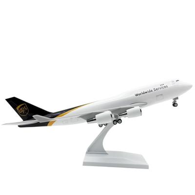 1/400 Scale 30cm B747 Model Plane Toy Resin 747 UPS Express Cargo Airways Airplane Model Scal Planes Toys for Kids Display Collection