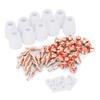 70Pcs Consumables Electrode Tips Nozzle Plasma Cutter for PT?31 LG?40 CUT40 CUT50 Cutting Torch