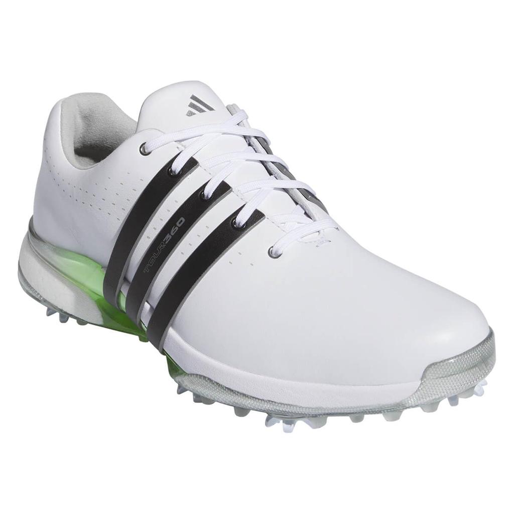 Golf Shoes Tour 360 24 Footwear Spark cm 2E [Adidas Golf] Men's White/Core Black/Green 28.0