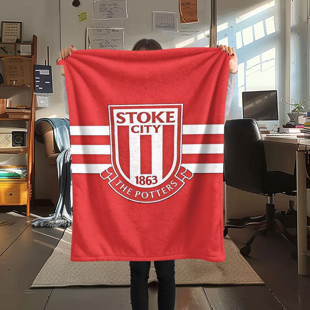 SCFC Logo Blanket, High Quality Comfortable for All Seasons, Home Decor, Warmth and Comfort