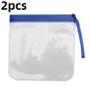 1/2/4pcs Luggage Transparent Travel Use Leakproof Flight Make Up Waterproof For Women Reusable Airport Security Storage bag