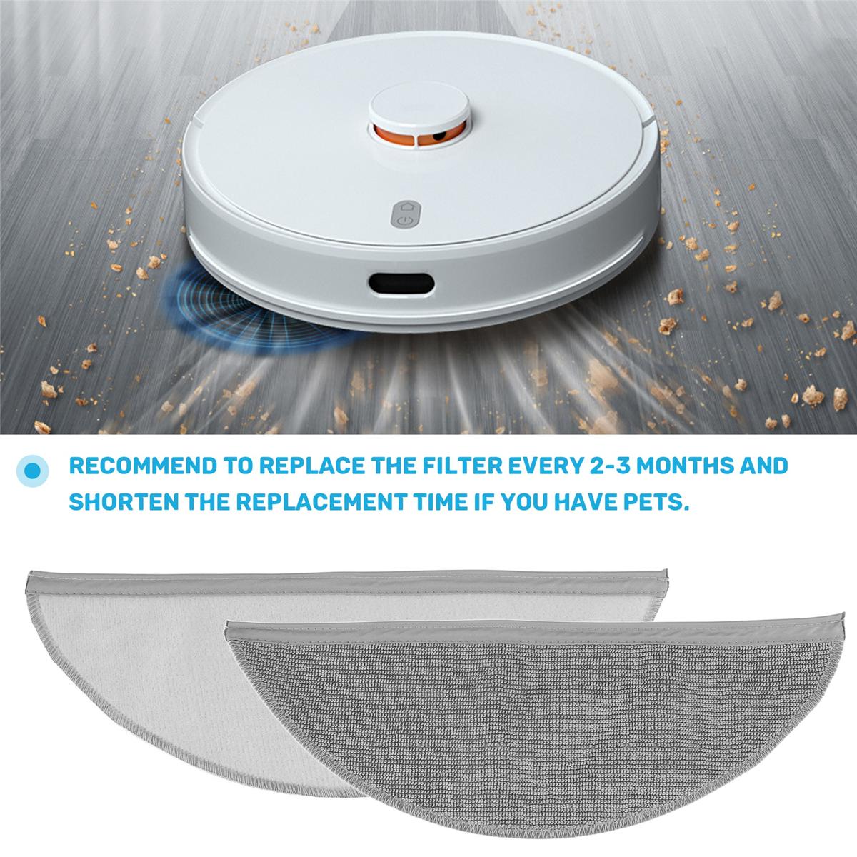 

2025+ Mop Cloth Rolling Main Brushes Side Brush for R1 Robot Vacuum Cleaner HEPA Filters Mops Rag Cloths China Mainland