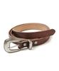 JUAN HOMME Vintage Leather Belt (Brown)