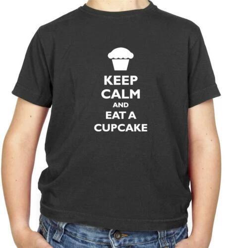Keep Calm And Eat A Cupcake Kids - Cake - Food - Bake - Baker - Baking 150