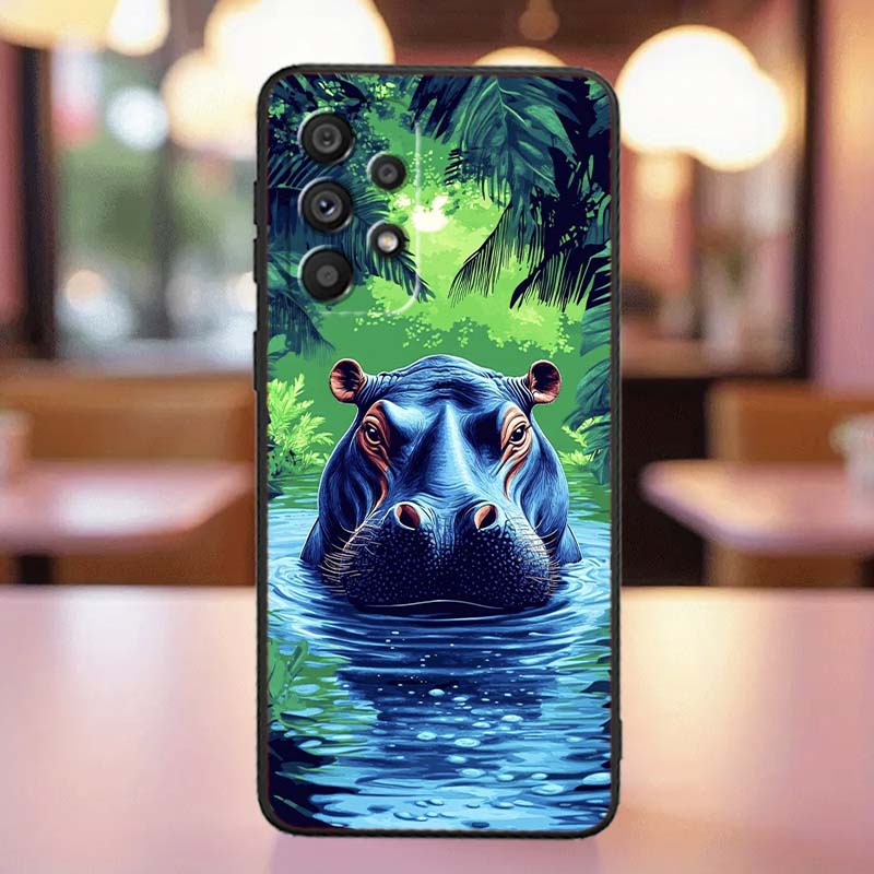 Tung Tung Sahur Anime Art For Samsung A41 A35 A34 A33 A32 A25 A24 A23 A21s A06 A05 A04 A03 Note 10 20 Ultra 5G Black Case