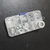 80-360pcs 304 Stainless Steel Flat Washer Cross-border Box Gasket M2-M122026