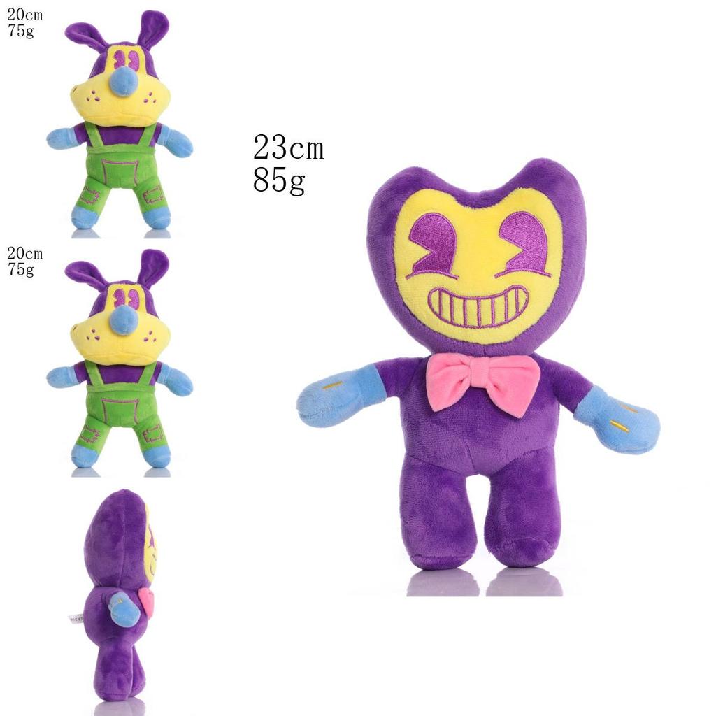 Colorful Bendy And The Ink Machine Plush Doll Figure Toy Perfect For Collectors