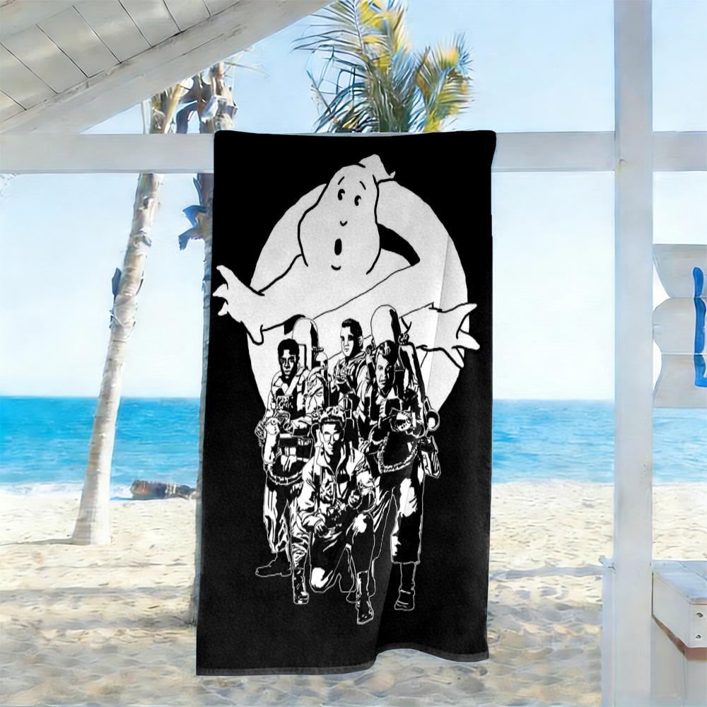 Ghostbusters Beach Towel Soft Durable Quick-Dry Comfortable Lightweight