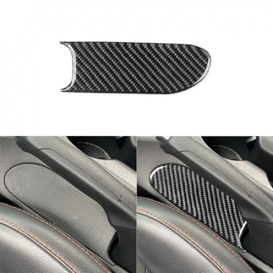 ABS Carbon Fiber Handbrake Base Panel Cover For Hyundai Veloster JS N -