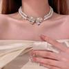 Spicy Girl Tassel Pearl Necklace: Elegant, Versatile Clavicle Jewelry for Women