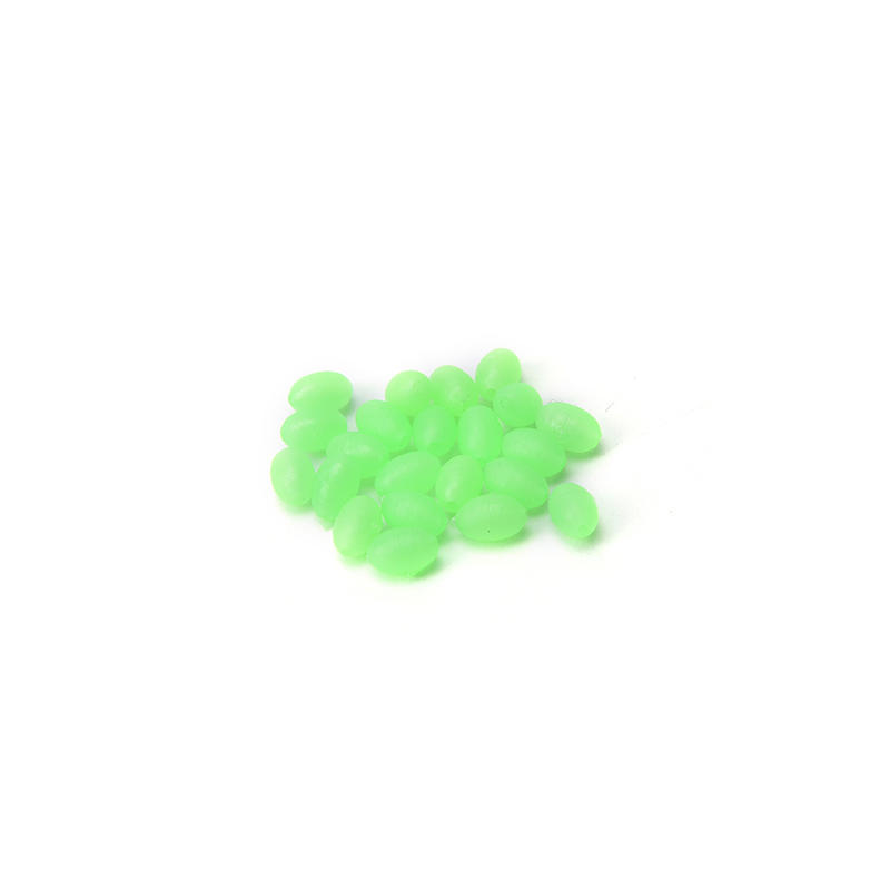 

100 светящихся бусин для изготовления мягких светящихся рыболовных бусин овальной формы 5 мм/8 мм/10 мм 5*8mm