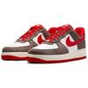 Nike Air Force 1 07 LV8 Baroque Brown University Red Men Sneakers FQ8714-201