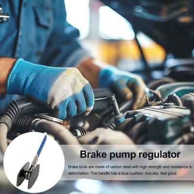 Universal Disc Brake Caliper Compression Tool 360-Degree Ratcheting Caliper Piston Compressor Tool with Non-Slip Handle