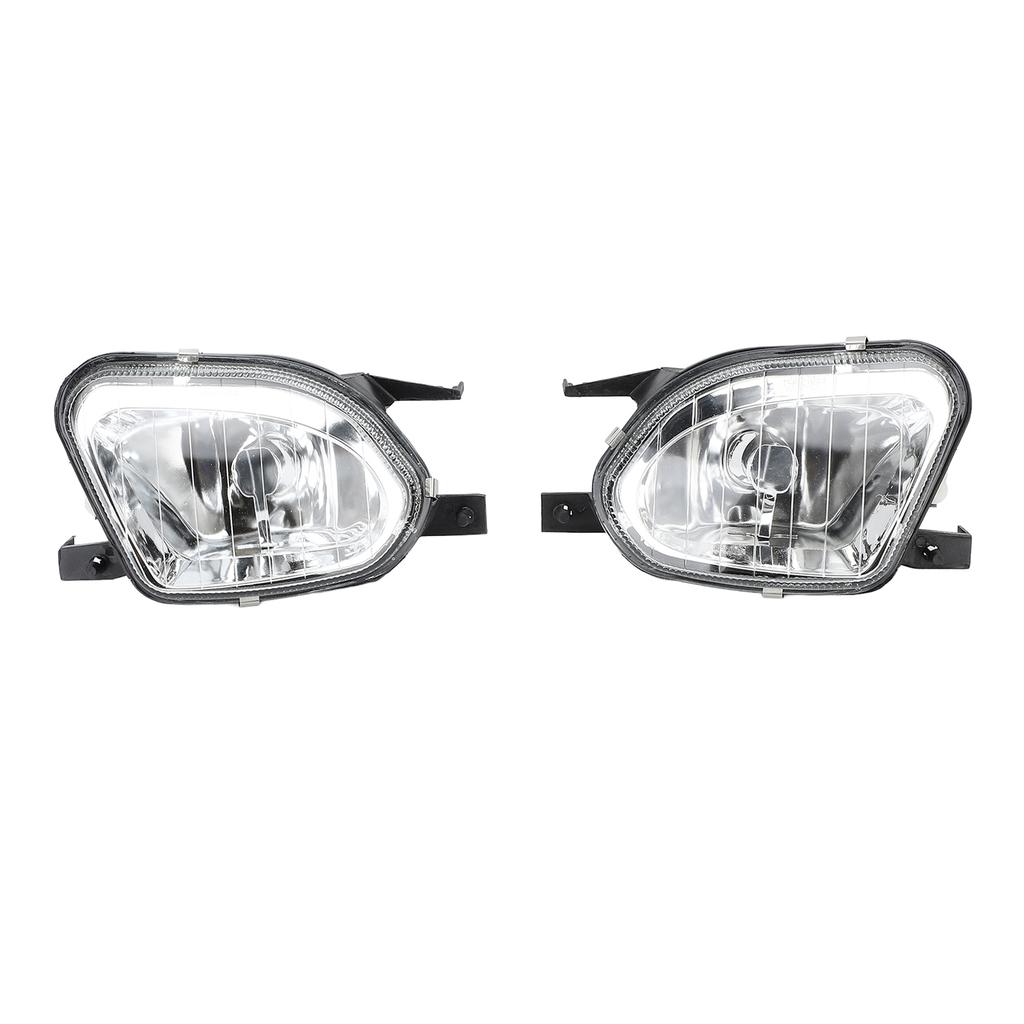 2PCS Fog Light Housing Left Right Waterproof 2118201156 Replacement for Benz E?Class W211 2002 To