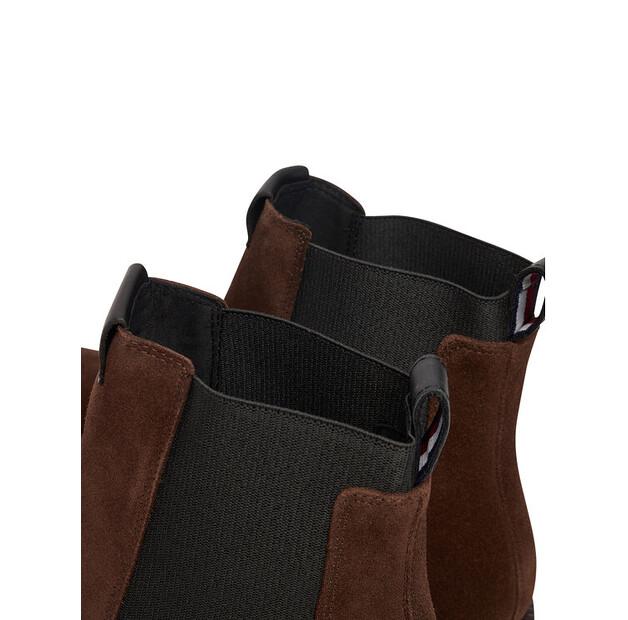 Коричневые ботильоны Tommy Hilfiger Comfort Lwt FM0FM05592