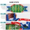 Tabletop Football Games Soccer Board Game Indoor Portable Sports Table Board for Kids and Family