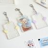 Angel Wings Card Holder K-POP Idol Album Postcard Organizer Clear Acrylic Badge ID Card Holder K-pop Album Binder Photo Frame