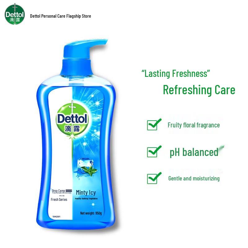Dettol Icy Mint Refreshing Body Wash
