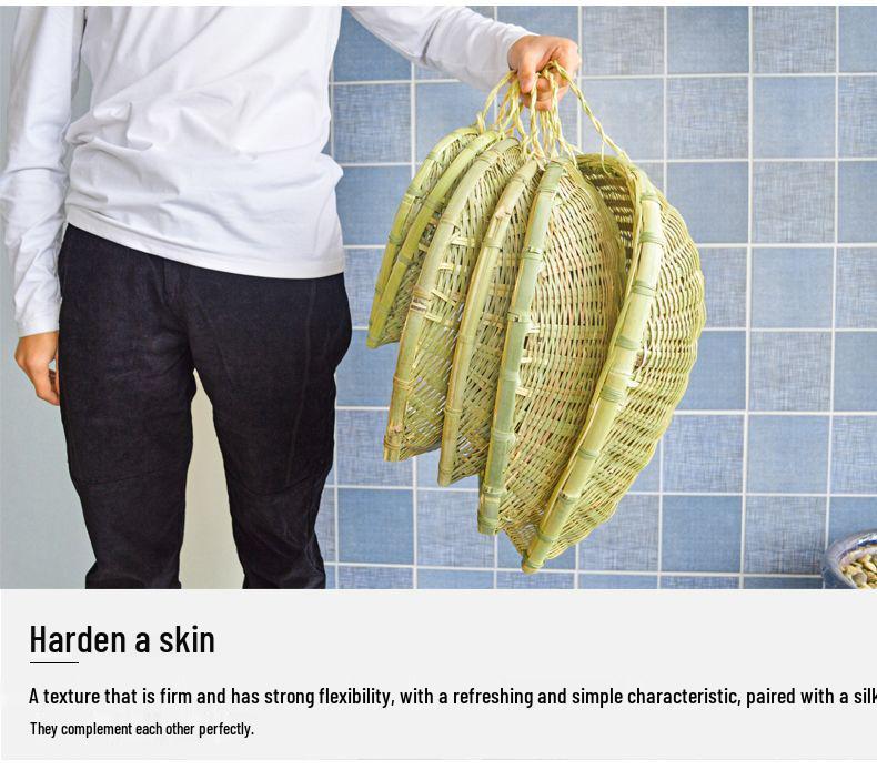 Bamboo Vegetable Washing Basket and Colander Set