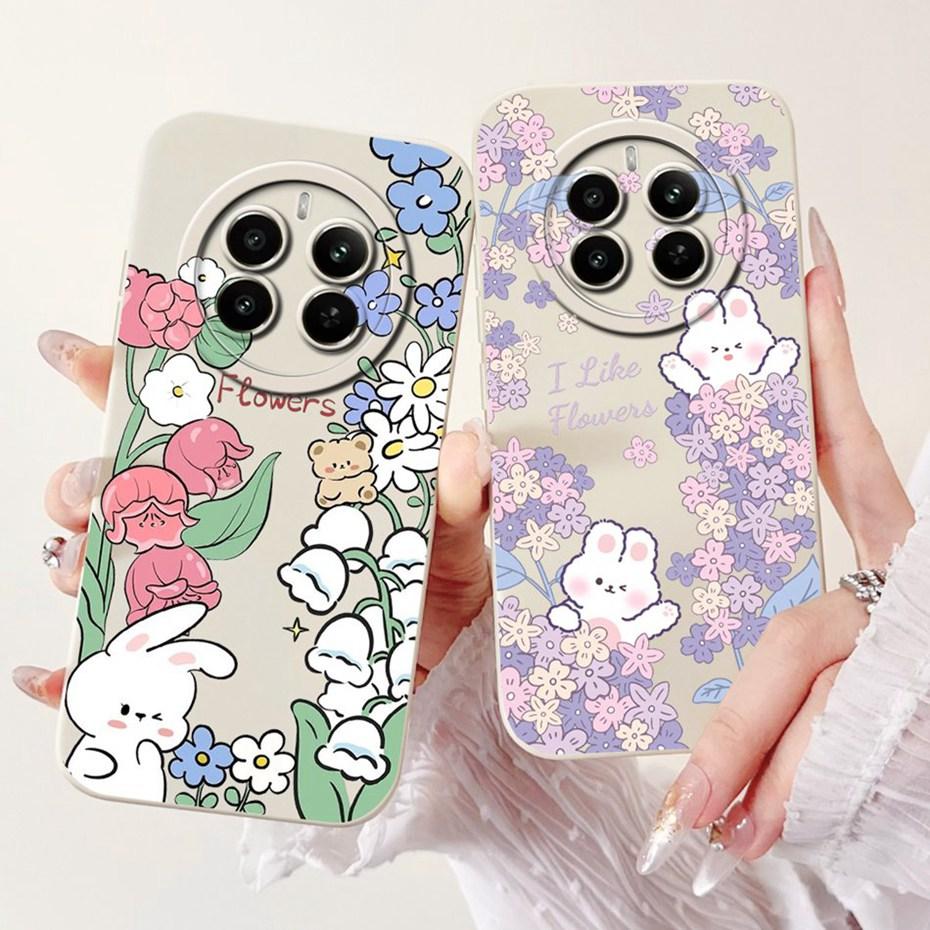 2025 New For Realme 12 Pro+ 12Pro 5G Lens Protective Phone Case For Realme 12 Pro Plus 5G Cute Pattern Soft Silicone Cases