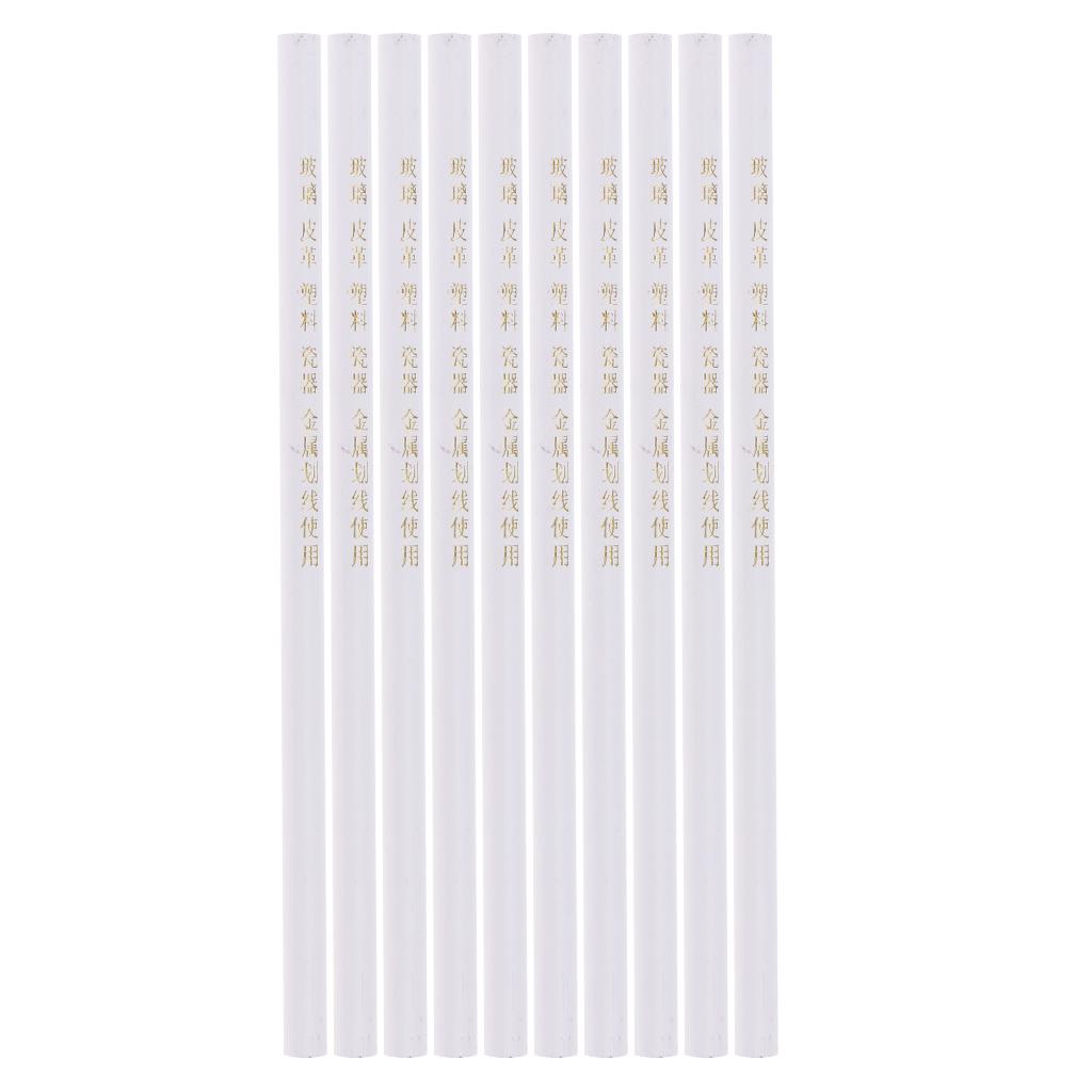 Sewing Tools Fabric Marking Pencil White Wood Craft Pen for Leather and Patchwork Sewing Materials