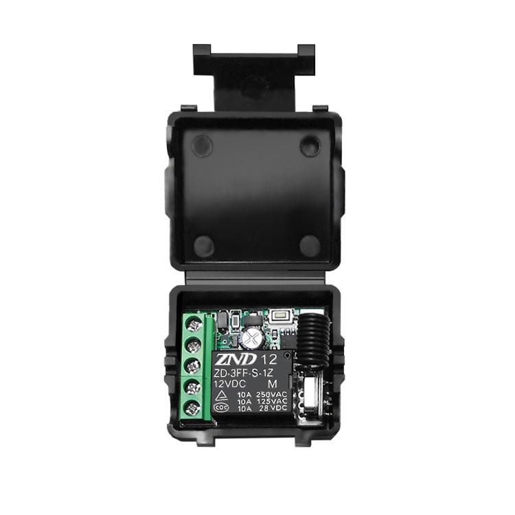 1PC 433MHz Wireless Remote Control Switch Relay Module Receiver Remote Control for Door LED Light Bulb