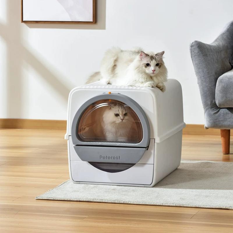 Semi-Automatic Pull Out Cat Litter Box