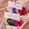 Cute Candy Color 3.8cm Round Hoop Earrings for Women Girls Simple Geometric Earrings Party Holiday Jewelry Gifts