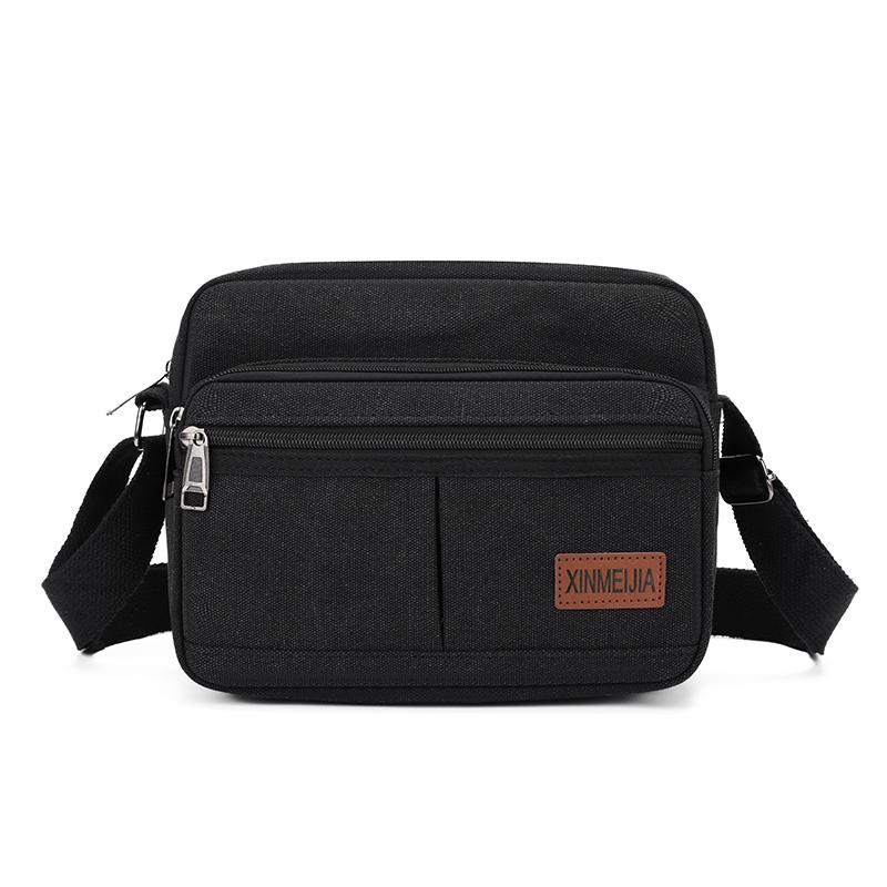 Fashion Canvas Single Shoulder Bag Unisex Travel Crossbody Bag Outdoor Casual Satchel Vintage Messenger Bags