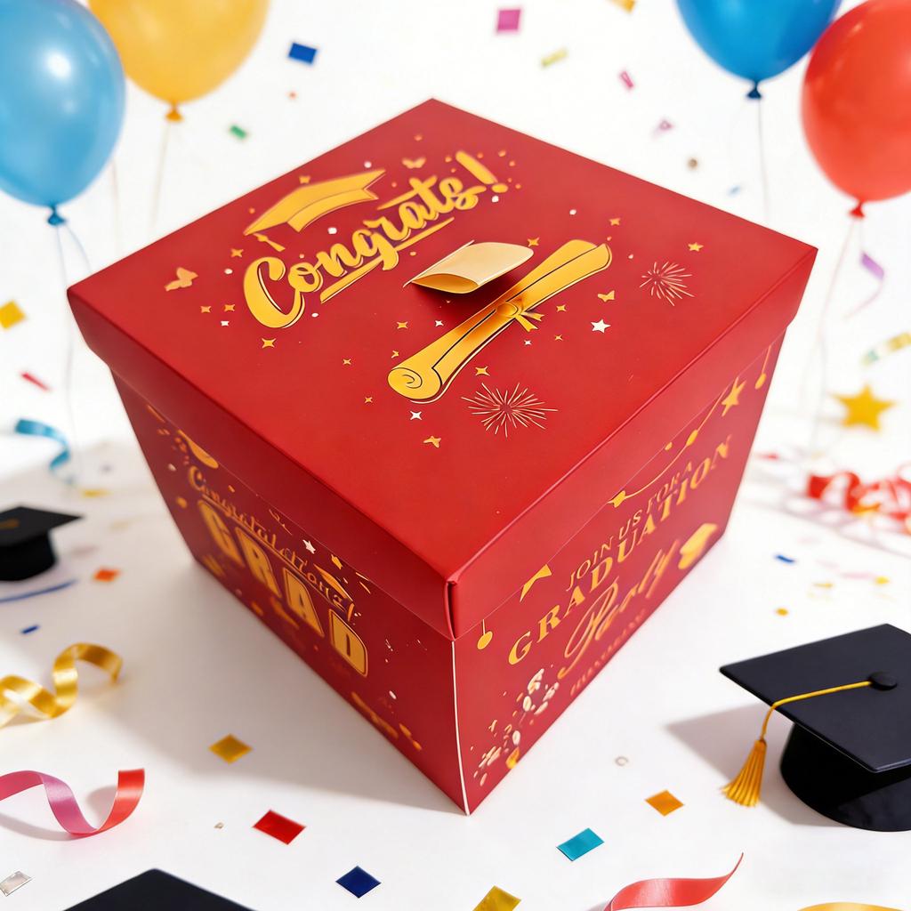 Flying Butterfly Explosion Gift Box Surprise Butterfly Box Christmas Greeting Cake Box Festival Gift Box