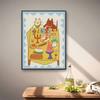 Full Drill Diamond Painting Kit Cute Cats Having Romantic Dinner Pattern DIY Creative Craft Canvas for Home Decoration Wall Art Relaxing Hobby