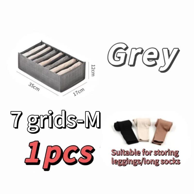 7 /9 Compartment Clothing Organizer Jeans T-Shirt Pants Organizer Shirt Jeans Pants Organizer Household Storage Boxes Organizer