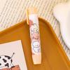 1pc Cartoon Capybara Push-pull Erasers Student Rubber Writing Drawing Eraser Creative Pencil Eraser School Supplies Stationery