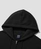 Agod 2_Way Sweat Hooded Zip-Up [Black]