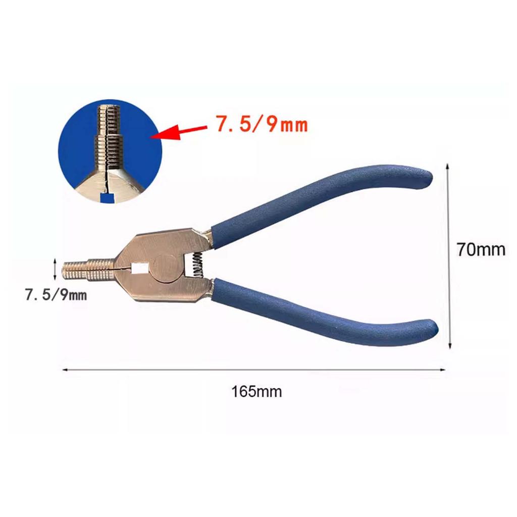 Hot Water Heater Descaling Pliers, 165mm Stepped Thread Cleaning Tool for Water Purifier Practical Lining Removal Descaler