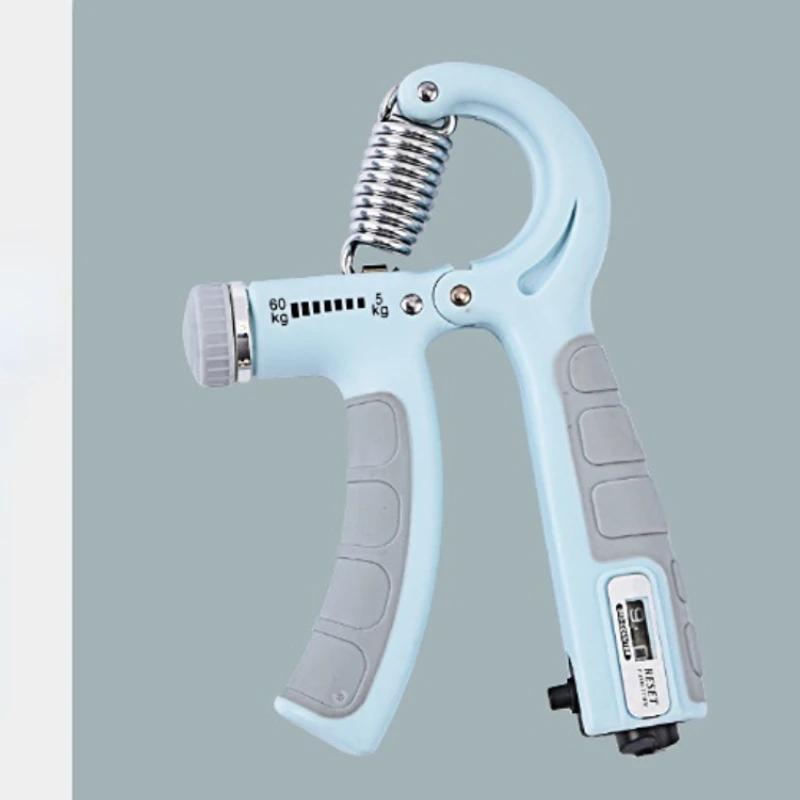 Adjustable R-Type Hand Grip Spring Finger Pinch Wrist Expander Portable Fitness Equipment Exercise Countable Strengthen Gym Grip