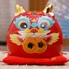 5 Inch Ceramic Dragon Money Box Maneki Neko Ornament Home Decoration Mascot Gold Dragon Figurine with Gift Box