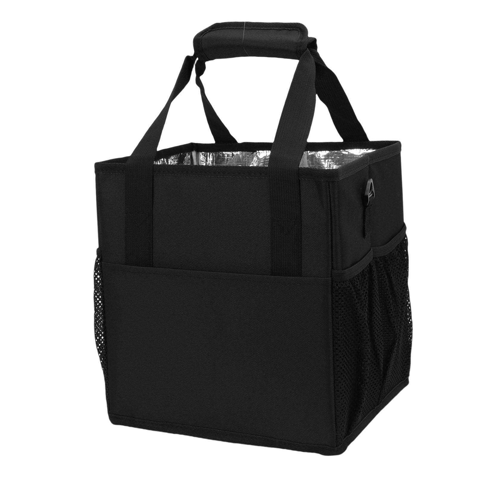 

4 Cup Insulated Drink Carrier Dividers Portable Insulated Beverage Holder Bag for Daily Life Takeout Travel