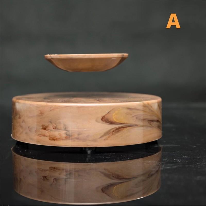 Magnetic Levitation and Rotation Display Stand for Figures Jewelry Weight-bearing 350g Base with Light Office Home Decor Gifts