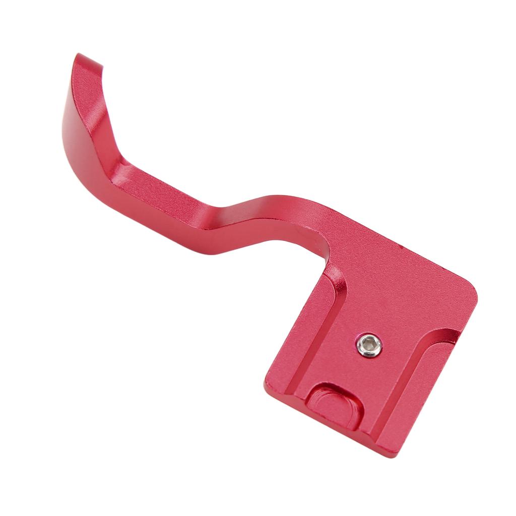 Camera Thumb Grip Hot Shoe Thumb Up Rest Hand Grip Aluminum Alloy for Fuji XT10 XT20 Camera(Red )