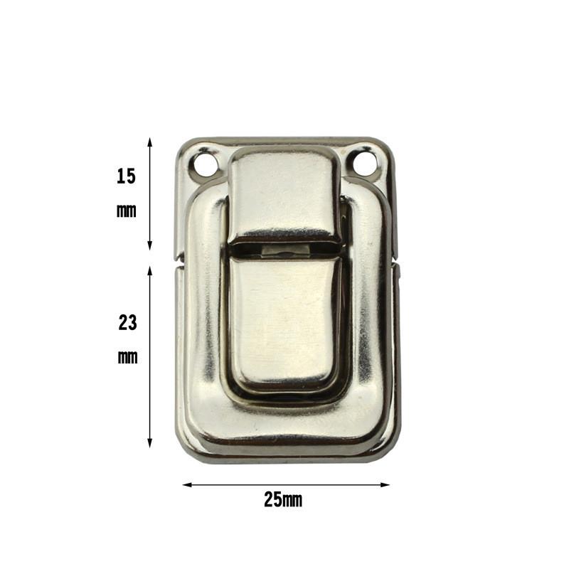 10Pcs Antique Bronze Box Hasps Iron Lock Catch Latches for Jewelry Chest Box Suitcase Buckle Clip Clasp Vintage Hardware 25*37mm