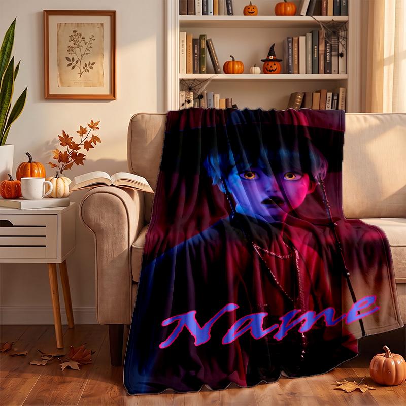 baby saja Custom Flannel Blankets Soft Warm Cozy Throws for Home Decor Holiday Gifts