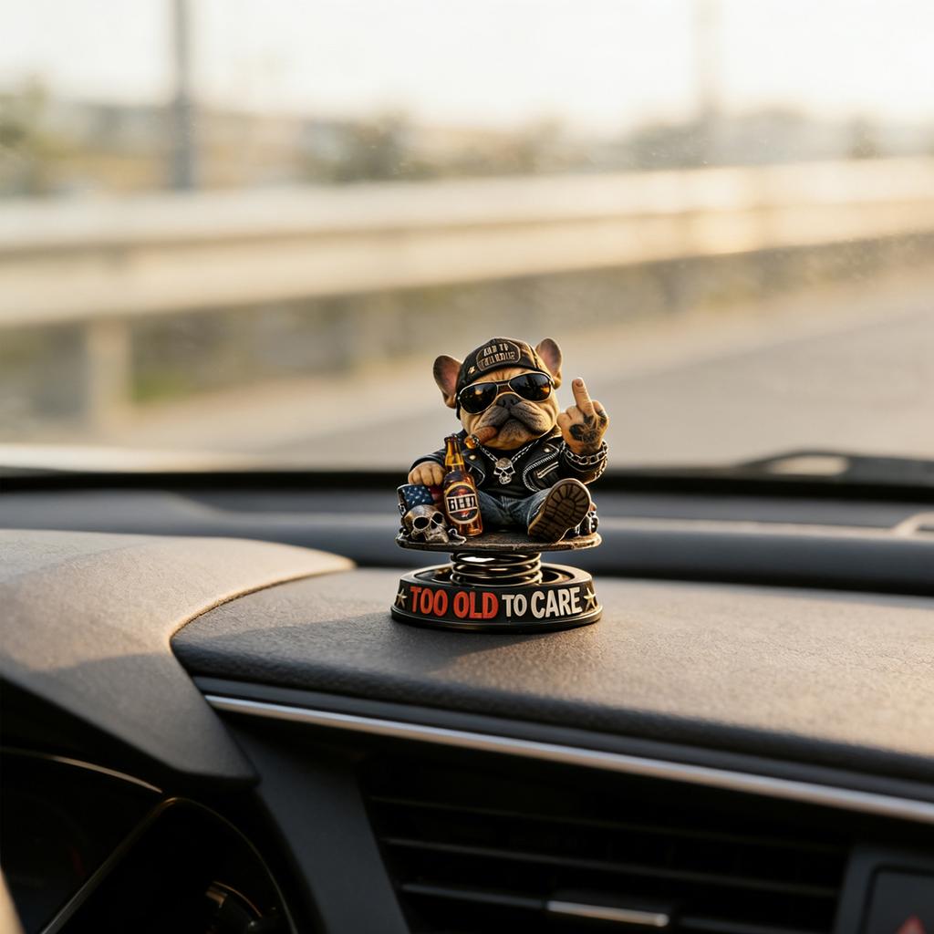 Too Old To Care Dashboard Bobblehead Dashboard